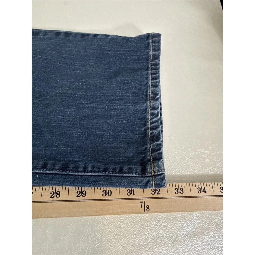 AMERICAN RAG Clark Fit Slim Straight Leg Blue Denim Jeans Men's Size 36x32